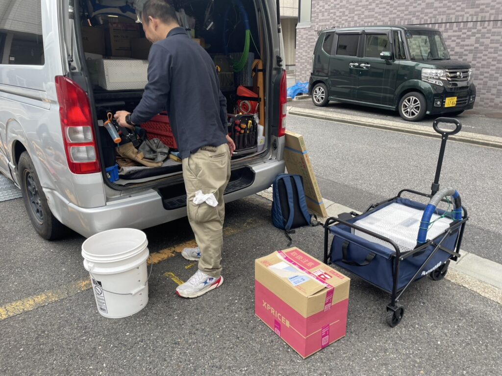 名古屋市東区‐中古ビジネスフォン設置工事‐写真1