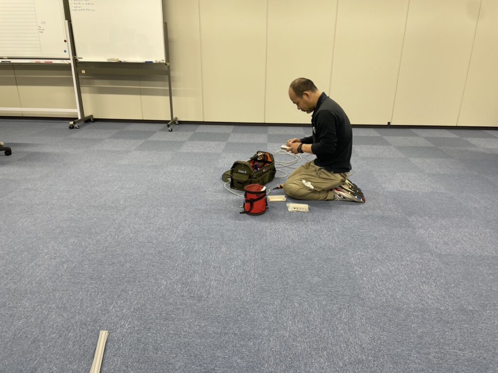名古屋市東区‐中古ビジネスフォン設置工事‐写真3