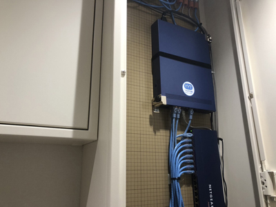 名古屋市南区 ビジネスフォン・LAN・WiFi・リモートVPN工事一式