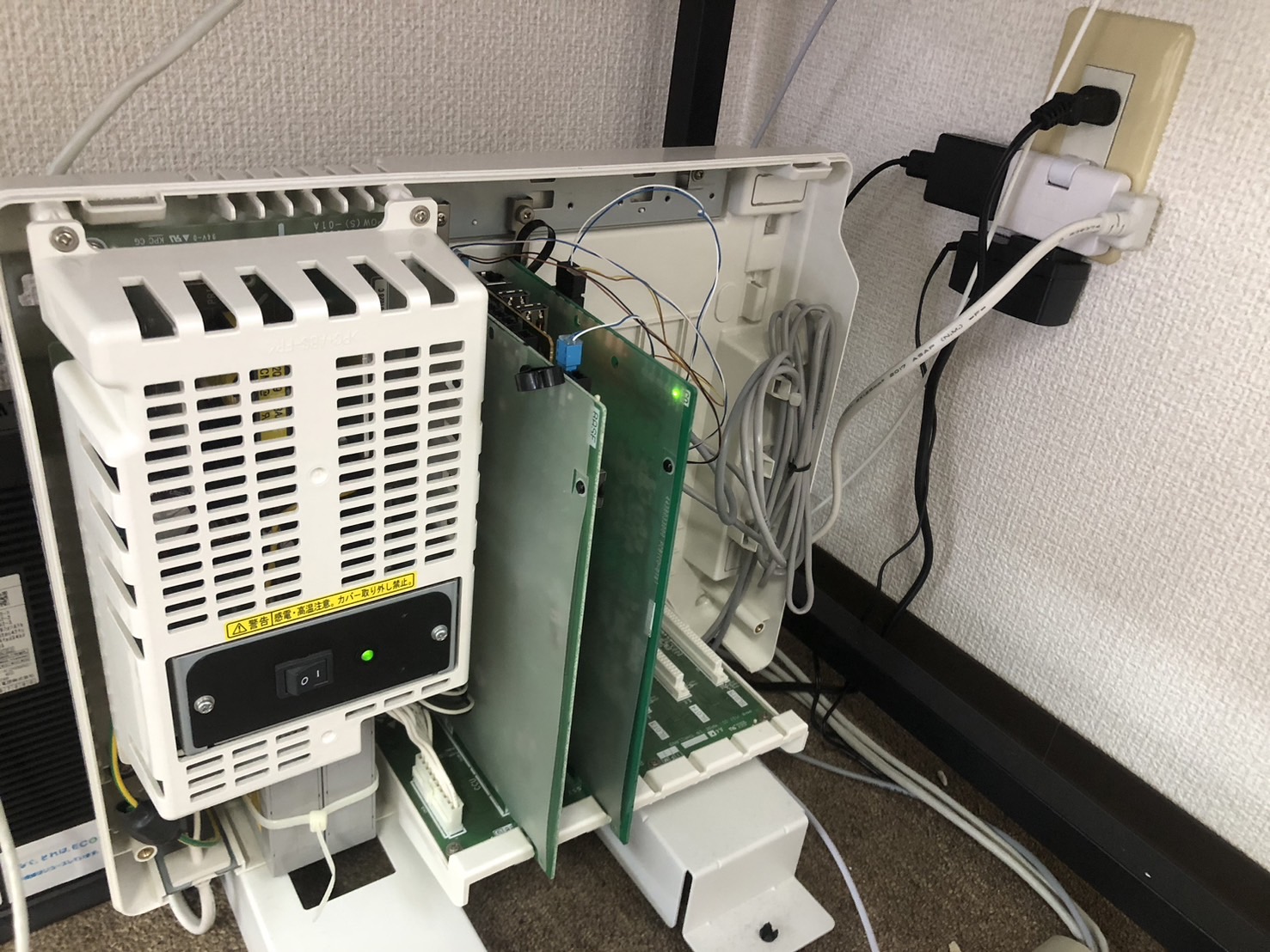 愛知県岡崎市・中古ビジネスフォン増設工事