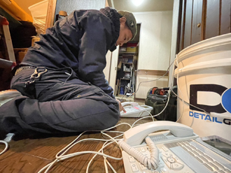 名古屋市中川区・ビジネスフォン入替工事